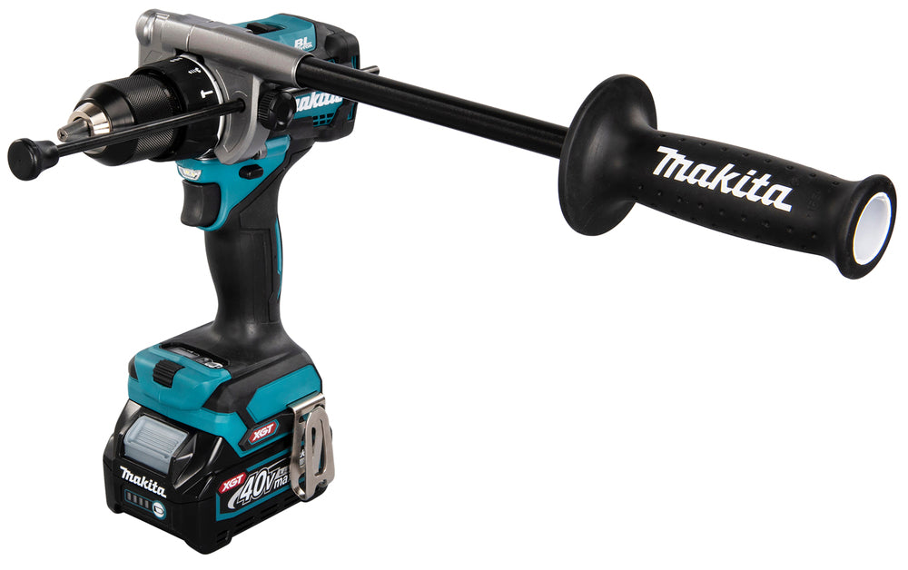 Makita Akku-Schlagbohrschrauber – 40V max., inkl. 2x 2,5 Ah Akkus, Ladegerät & MAKPAC - HP001GD201