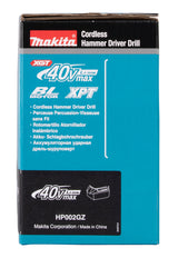 Makita Akku-Schlagbohrschrauber – 18V, 70 Nm Drehmoment, bürstenlos & kompakt - HP002GZ