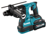 Makita Akku-Kombihammer SDS-MAX – 40V max., inkl. 2x 4,0 Ah Akkus, Ladegerät & MAKPAC - HR003GM201