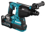 Makita Akku-Kombihammer SDS-MAX – 40V max., inkl. 2x 4,0 Ah Akkus, Ladegerät & MAKPAC - HR003GM201