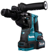 Makita Akku-Kombihammer SDS-MAX – 40V max., inkl. 2x 4,0 Ah Akkus, Ladegerät & MAKPAC - HR004GM201