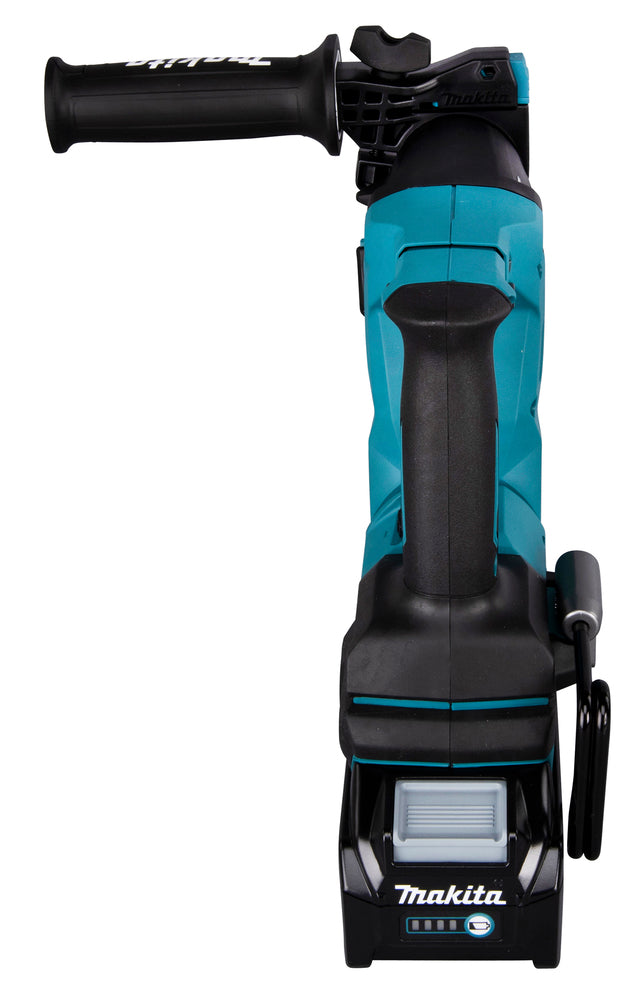 Makita Akku-Kombihammer SDS-MAX – 40V max., inkl. 2x 4,0 Ah Akkus, Ladegerät & MAKPAC - HR004GM201