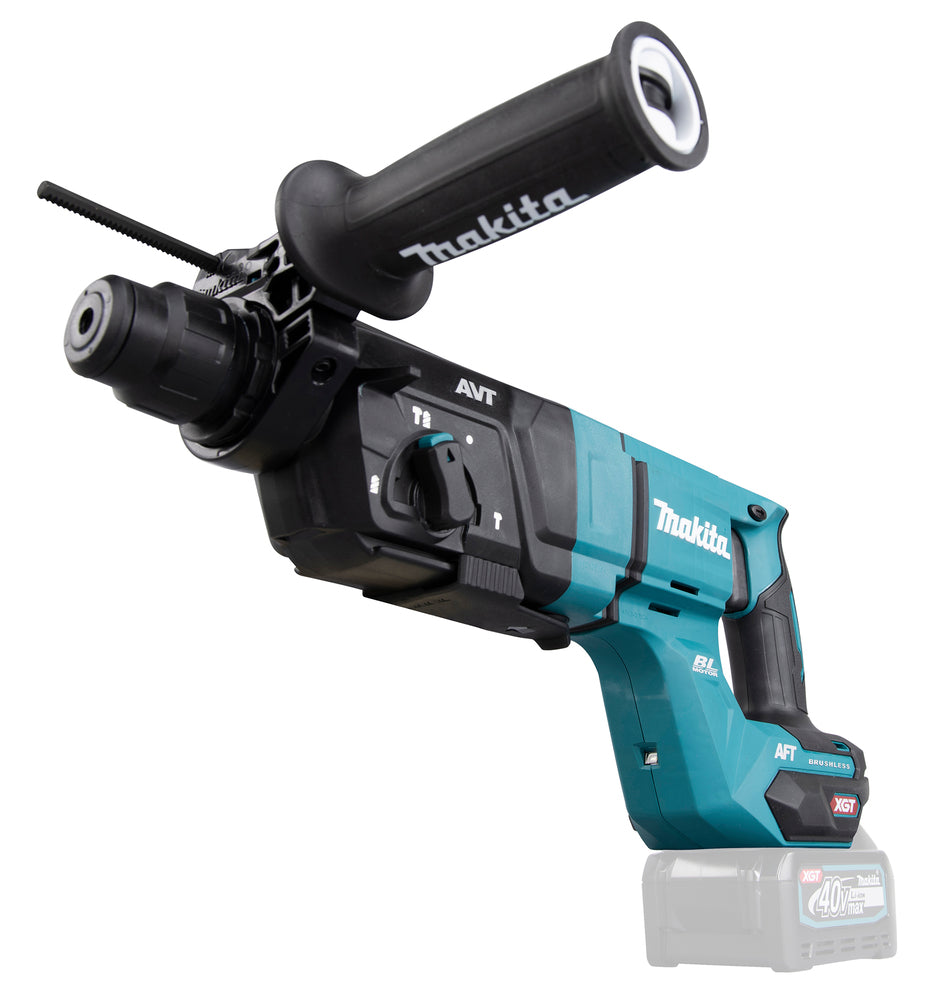 Makita Akku-Kombihammer SDS-PLUS – 40V max., AVT, AFT & AWS - HR007GZ