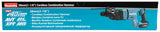 Makita Akku-Kombihammer SDS-PLUS – 40V max., AVT, AFT & AWS - HR007GZ