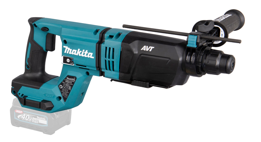 Makita Akku-Kombihammer SDS-PLUS – 40V max., AVT, AFT & AWS - HR007GZ