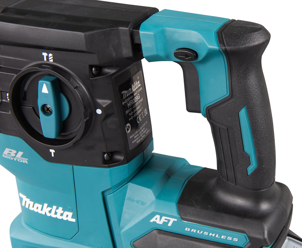 Makita Akku-Kombihammer SDS-PLUS – 40V max., 3,9 J Schlagstärke, inkl. DX11 Staubabsaugung - HR009GM202