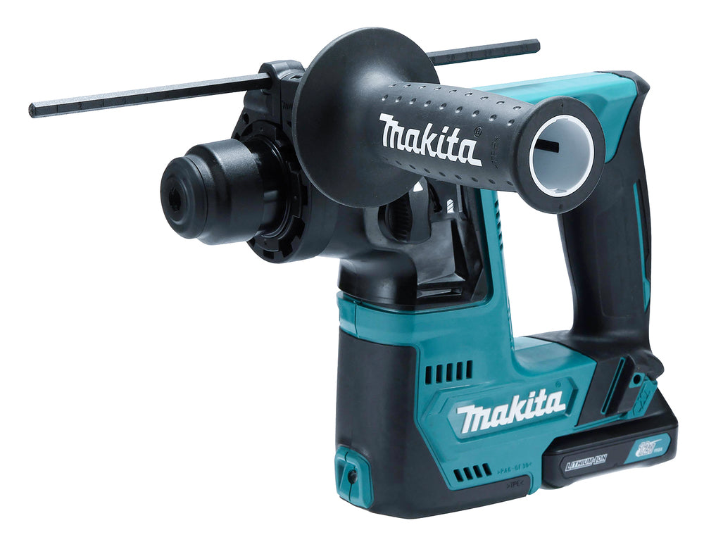 Makita Akku-Bohrhammer SDS-PLUS – 18V, 1,0 J Schlagstärke, kompakt & mit Zubehörset - HR140DSAE1