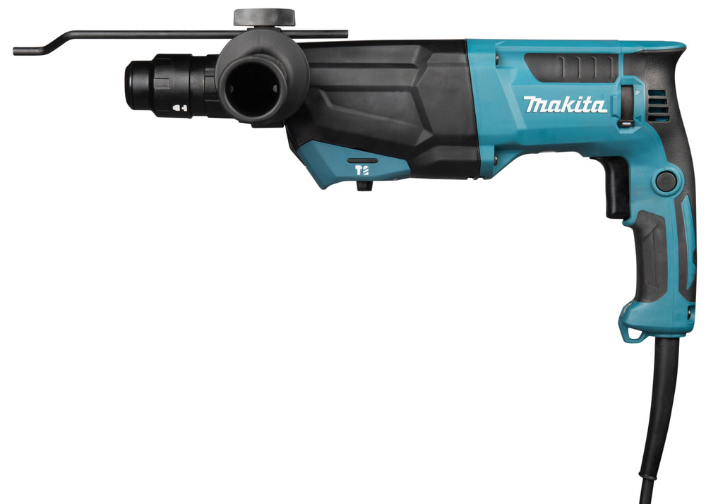 Makita Kombihammer SDS-PLUS – 800 W, 3,0 J Schlagstärke & 26 mm Bohrleistung - HR2670FT
