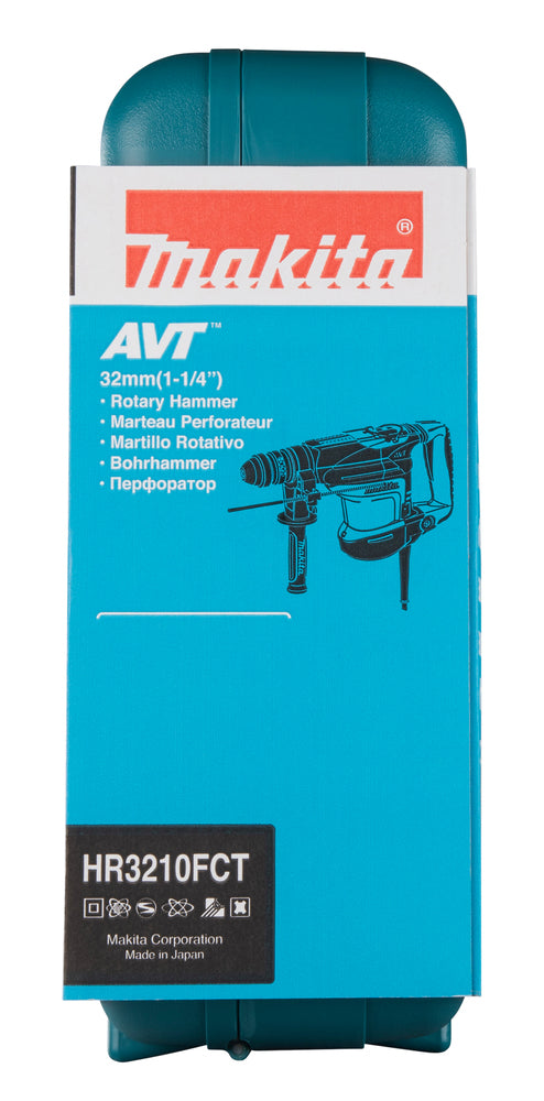 Makita Kombihammer SDS-PLUS – 850 W mit 4,9 J Schlagstärke & 32 mm Bohrleistung - HR3210FCT