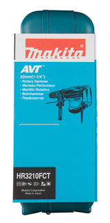 Makita Kombihammer SDS-PLUS – 850 W mit 4,9 J Schlagstärke & 32 mm Bohrleistung - HR3210FCT