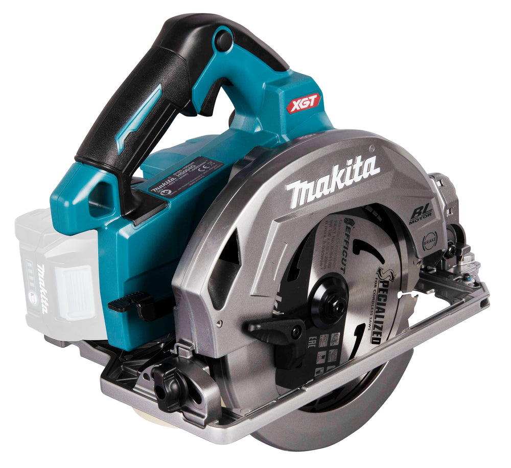 Makita 40V Akku-Handkreissäge – 62,5 mm Schnitttiefe, AWS & ADT - HS004GZ01
