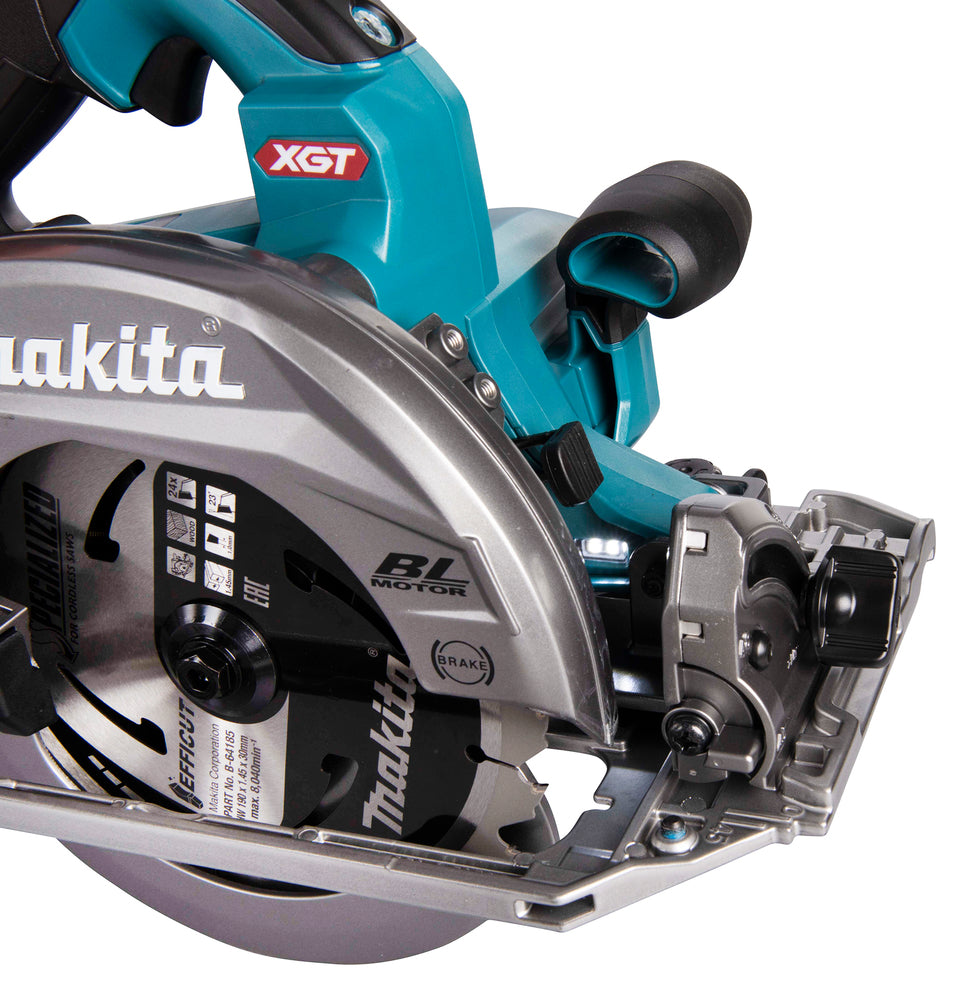 Makita 40V Akku-Handkreissäge – 62,5 mm Schnitttiefe, AWS & ADT - HS004GZ01