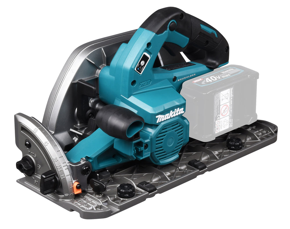 Makita 40V max. Akku-Handkreissäge 235 mm – 85 mm Schnitttiefe, bürstenlos & mit AWS - HS009GZ