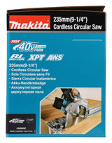 Makita 40V max. Akku-Handkreissäge 235 mm – 85 mm Schnitttiefe, bürstenlos & mit AWS - HS009GZ