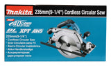 Makita 40V max. Akku-Handkreissäge 235 mm – 85 mm Schnitttiefe, bürstenlos & mit AWS - HS009GZ