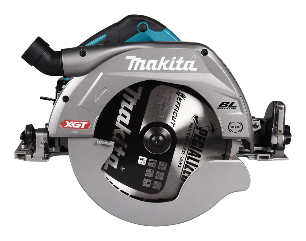 Makita Akku-Handkreissäge 270 mm – 101 mm Schnitttiefe, bürstenlos & mit AWS - HS011GT201