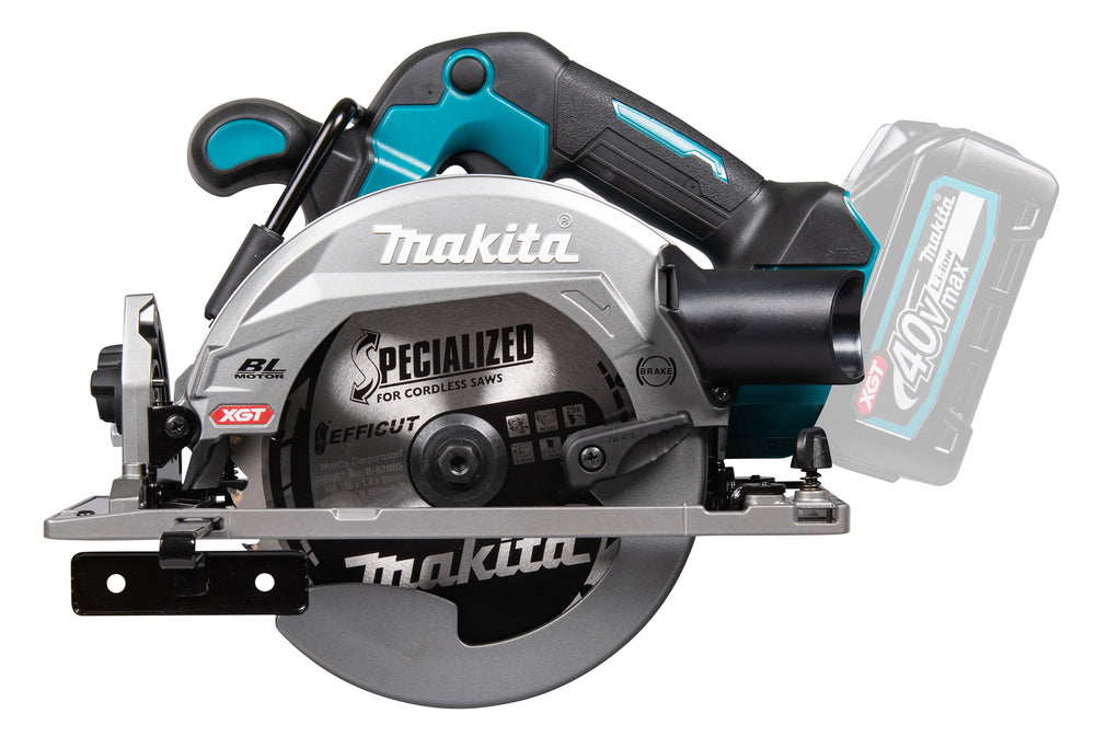 Makita Akku-Handkreissäge – bürstenlos, mit LED & AWS-Staubabsaugung - HS012GZ