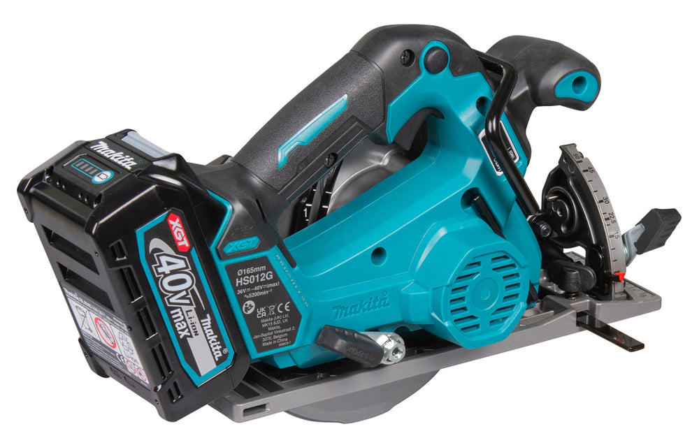 Makita Akku-Handkreissäge – mit LED, AWS & bürstenlosem Motor - HS012GD201