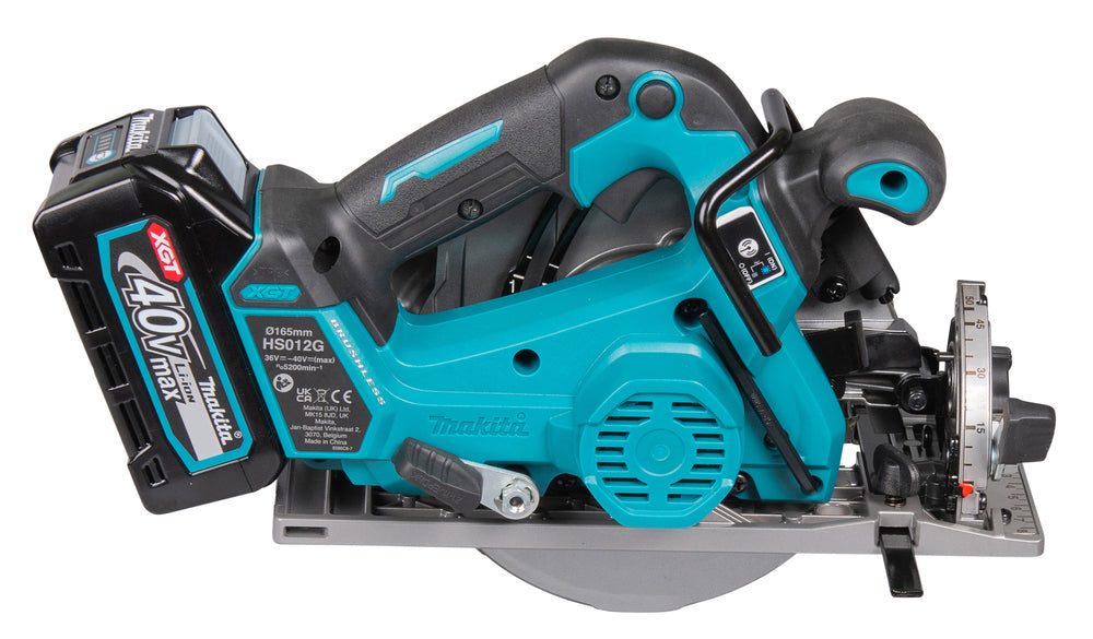 Makita Akku-Handkreissäge – mit LED, AWS & bürstenlosem Motor - HS012GD201
