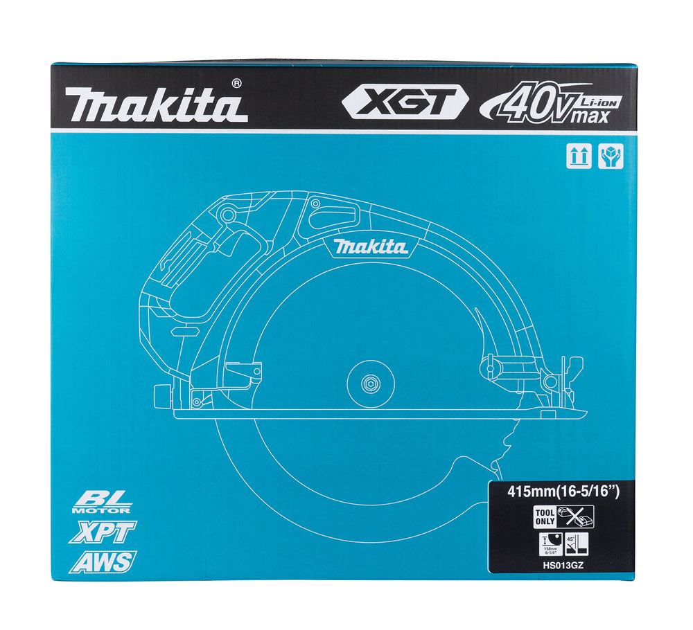 Makita Akku-Handkreissäge 150 mm Schnitttiefe – kabellos & kraftvoll wie ein Netzgerät - HS013GZ