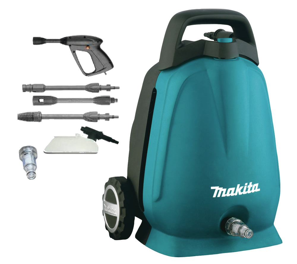 Makita Elektro-Hochdruckreiniger – kompakt, effizient und leicht zu verstauen - HW102