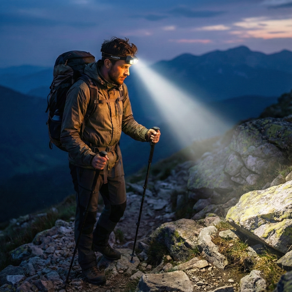 Fluxon 250L Stirnlampe Lumen mit Batteriebetrieb – HL250CC