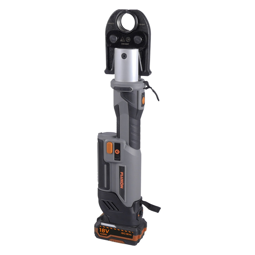 Fluxon 18V Profi Akku-Pressmaschine inkl. 2x 4,0Ah Akku - IPC34B2M