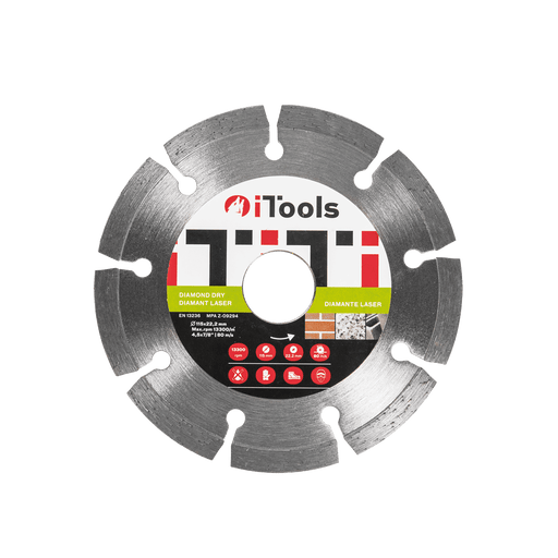 ITOOLS Diamantscheibe Trockener Universal-Laser ITDL115