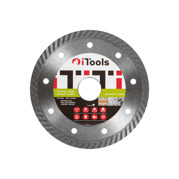 ITOOLS Universal Turbo Diamantscheibe ITDT115