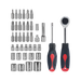 ITOOLS Steckschlüsselsatz 40-teilig Mit Bi-Material-Griff ITJRB40