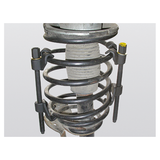 KING TONY Profi-Werkzeuge - Gesenkgeschmiedeter Federspanner 9BF11