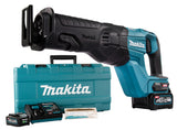 Makita Akku-Reciprosäge – bürstenlos, robust & inkl. 2× 40V max. Akkus + Ladegerät - JR001GM201
