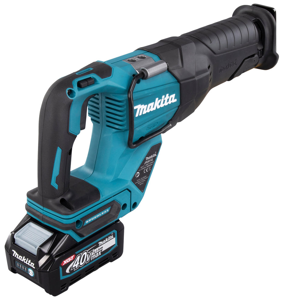 Makita Akku-Reciprosäge – bürstenlos, robust & inkl. 2× 40V max. Akkus + Ladegerät - JR001GM201