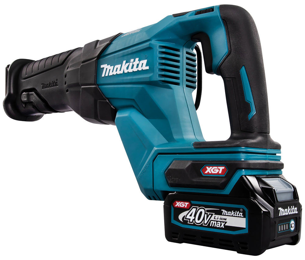 Makita Akku-Reciprosäge – bürstenlos, robust & inkl. 2× 40V max. Akkus + Ladegerät - JR001GM201