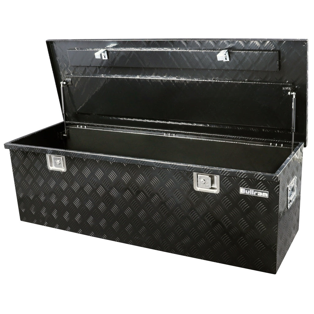 Bullram Werkzeugkiste Riffelblech schwarz large – JSB14B