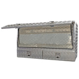 Bullram Werkzeugkiste Riffelblech mit Tür & 2 Schubladen – JSB14SDD2