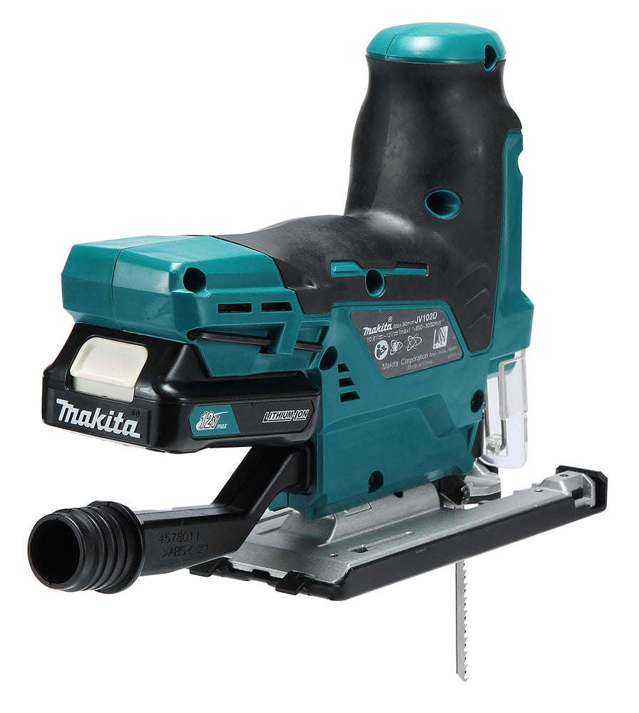 Makita Akku-Pendelhubstichsäge – 90 mm Schnittleistung, LED & werkzeugloser Wechsel - JV102DSMJ