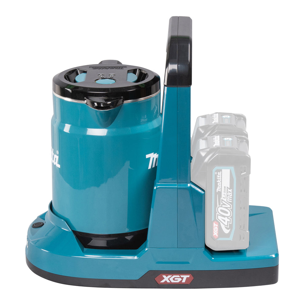 Makita Akku-Wasserkocher 40V max – mobiler Wasserkocher für Baustelle, Camping & Outdoor - KT001GZ