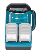 Makita Akku-Wasserkocher 40V max – mobiler Wasserkocher für Baustelle, Camping & Outdoor - KT001GZ