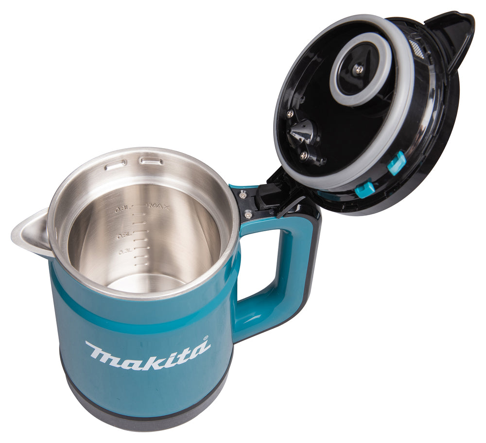 Makita Akku-Wasserkocher 40V max – mobiler Wasserkocher für Baustelle, Camping & Outdoor - KT001GZ