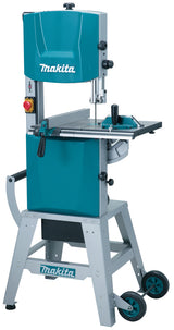 Makita Bandsäge mit Untergestell – 165 mm Schnitthöhe, neigbarer Tisch, LED-Beleuchtung - LB1200F