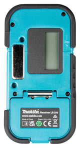 Makita Laser-Empfänger LR150 – bis 100 m Reichweite, akustisches & visuelles Signal - LE00796587