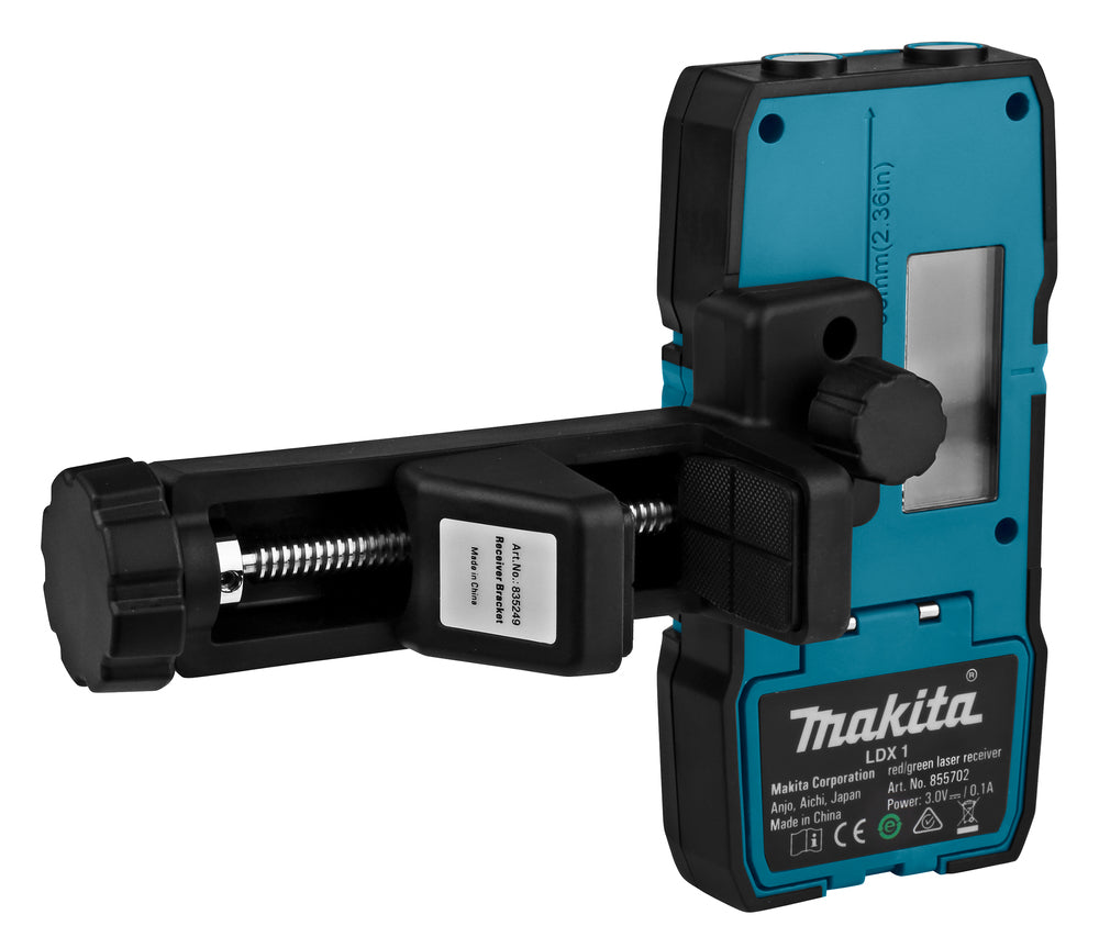 Makita Laser-Empfänger LDX1 – für grüne & rote Laserlinien bis 80 m Reichweite - LE00855702