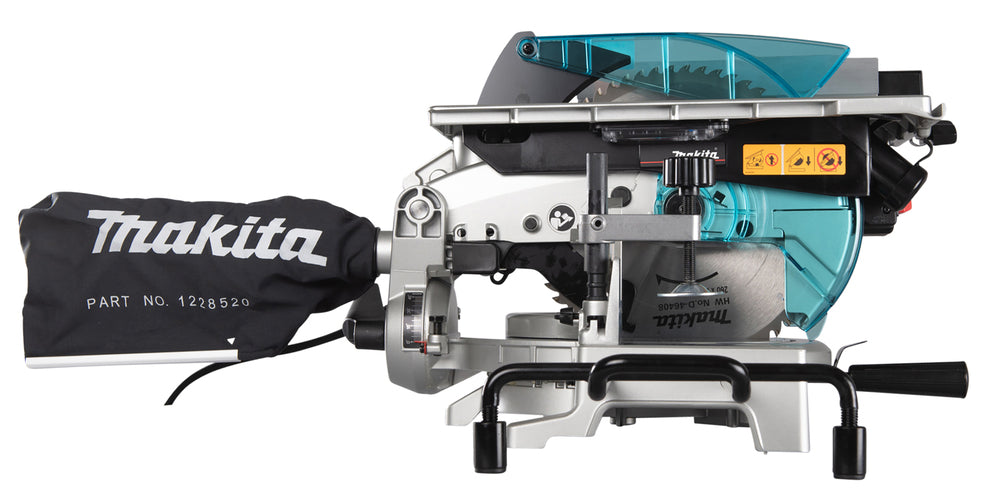 Makita Tisch-/Kapp- und Gehrungssäge – 1.650 W, 260 mm Blatt, Kombimaschine mit LED - LH1040F