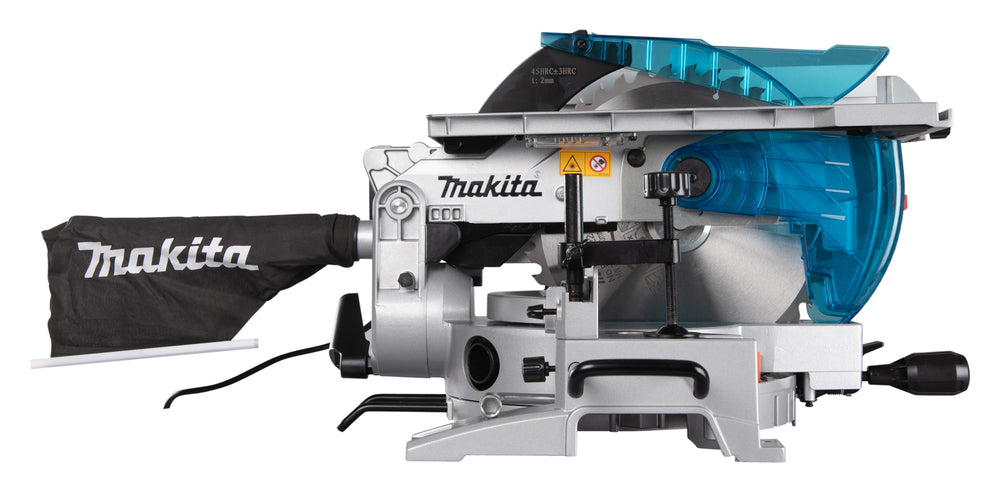 Makita Tisch-/Kapp- und Gehrungssäge – 1.650 W, 305 mm Blatt, Kombimaschine mit LED & Laser - LH1201FL