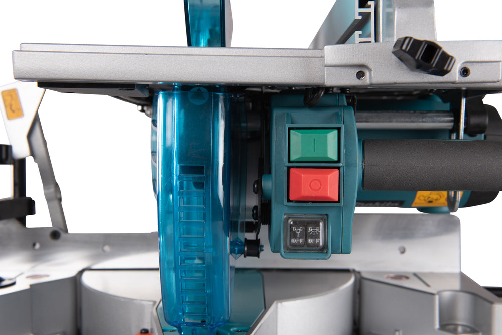 Makita Tisch-/Kapp- und Gehrungssäge – 1.650 W, 305 mm Blatt, Kombimaschine mit LED & Laser - LH1201FL