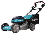 Makita Akku-Rasenmäher mit Stahl-Mähdeck & Dual-Akku-System - LM001GZ