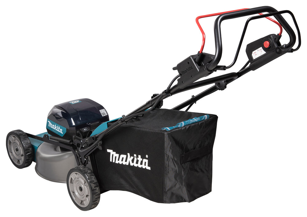 Makita Akku-Rasenmäher mit Stahl-Mähdeck & Dual-Akku-System - LM001GZ