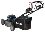 Makita Akku-Rasenmäher mit Stahl-Mähdeck & Dual-Akku-System - LM001GZ