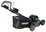 Makita Akku-Rasenmäher mit Stahl-Mähdeck & Dual-Akku-System - LM001GZ